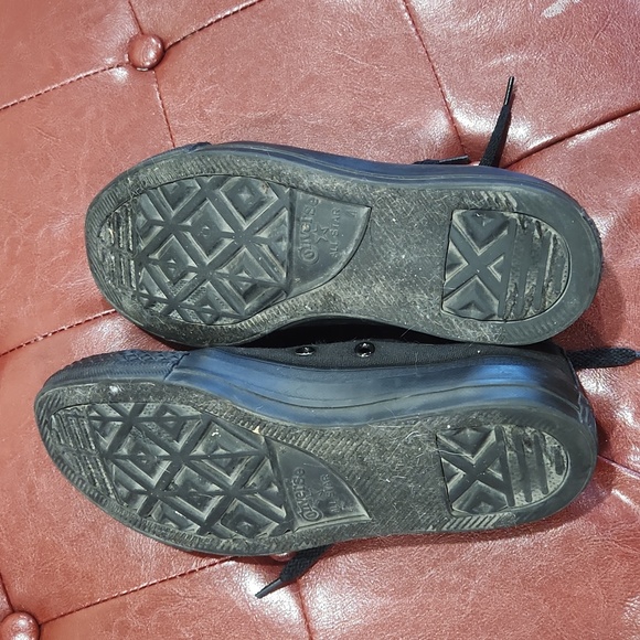 Black converse sneakers unisex - Picture 7 of 7